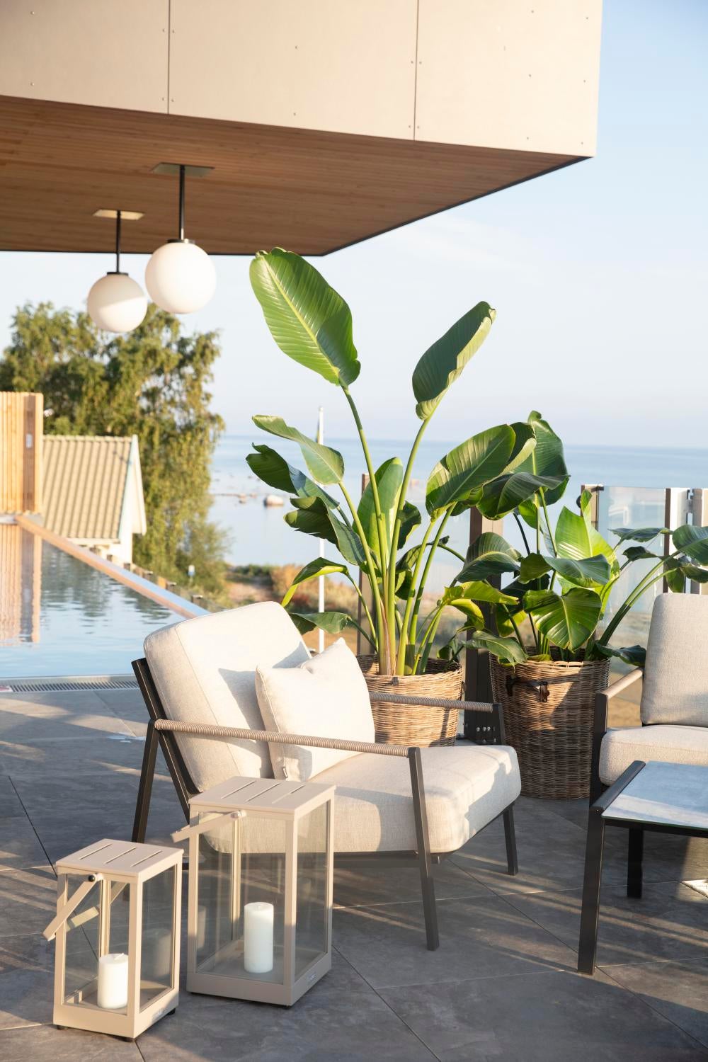 Lyra Sessel Schwarz/Sand