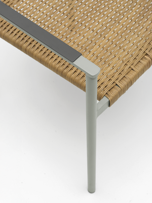 DK Diningstuhl Light Grey/Natur