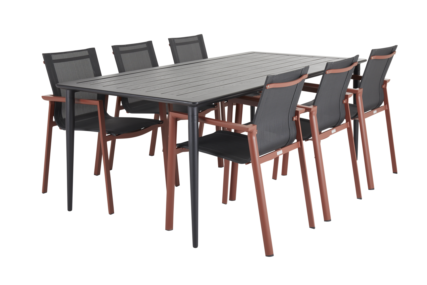 Nimes Esstisch Schwarz