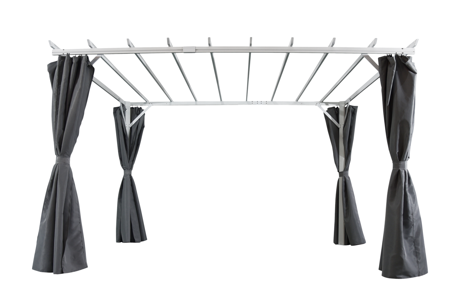 Piode Pergola Weiß/Grau