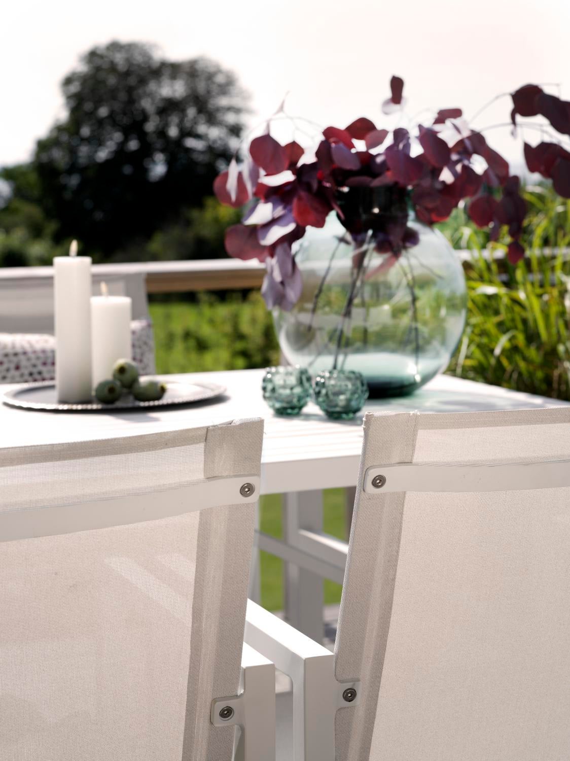 Vevi Diningstuhl Weiß/weiß