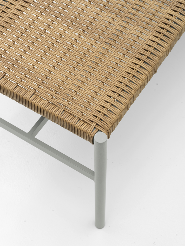 DK Bank Light Grey/Natur