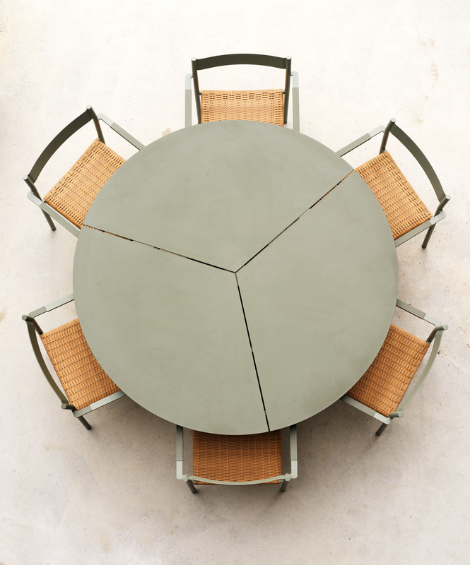 DK Diningstuhl Dusty Green/Natur