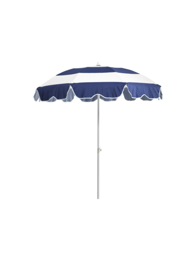 Follina Sonnenschirm Blau/Weiß