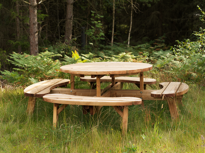 Hasslebro Picknickgarnitur Braun