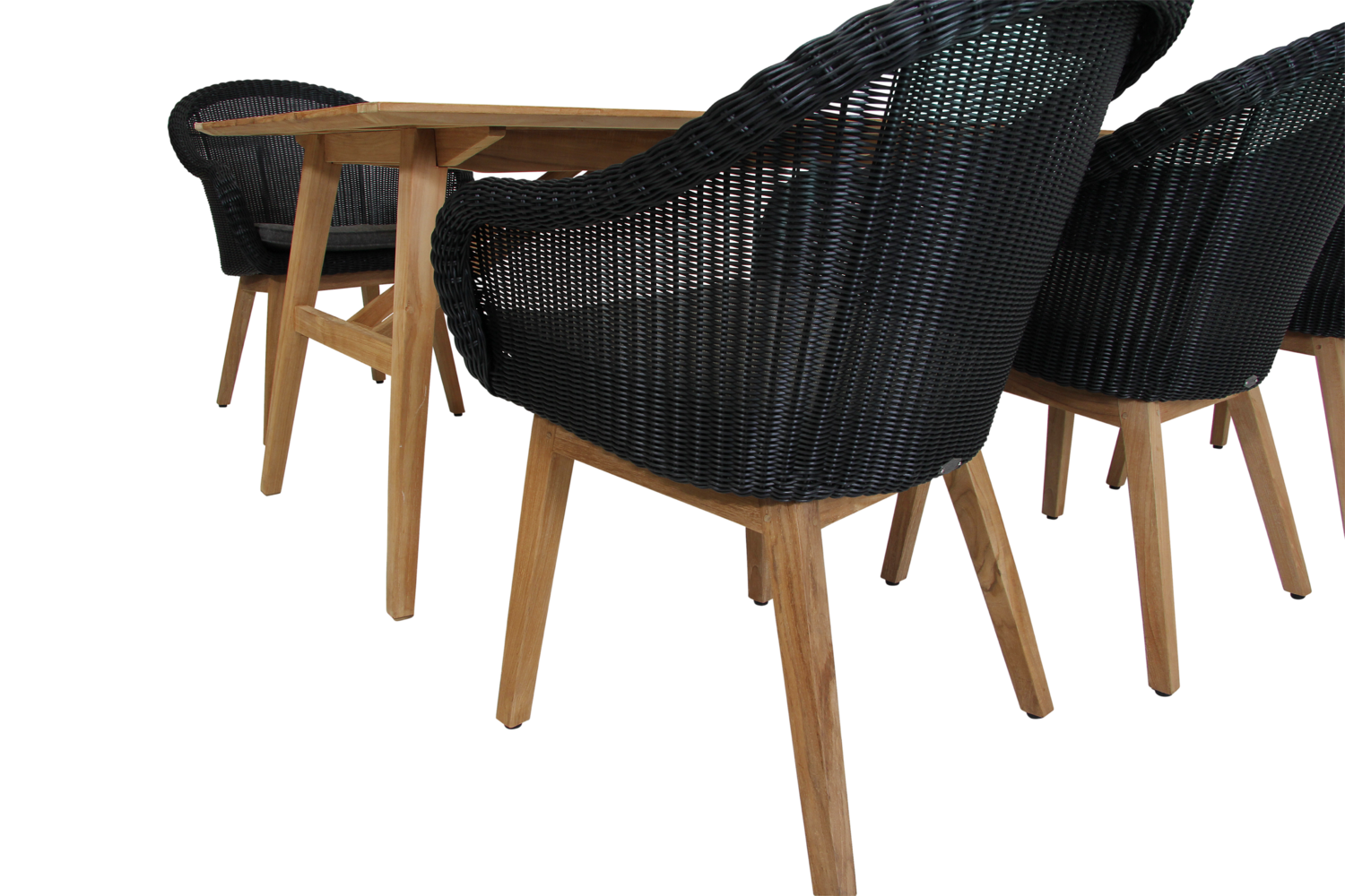 Beverly Diningsessel Schwarz/grau