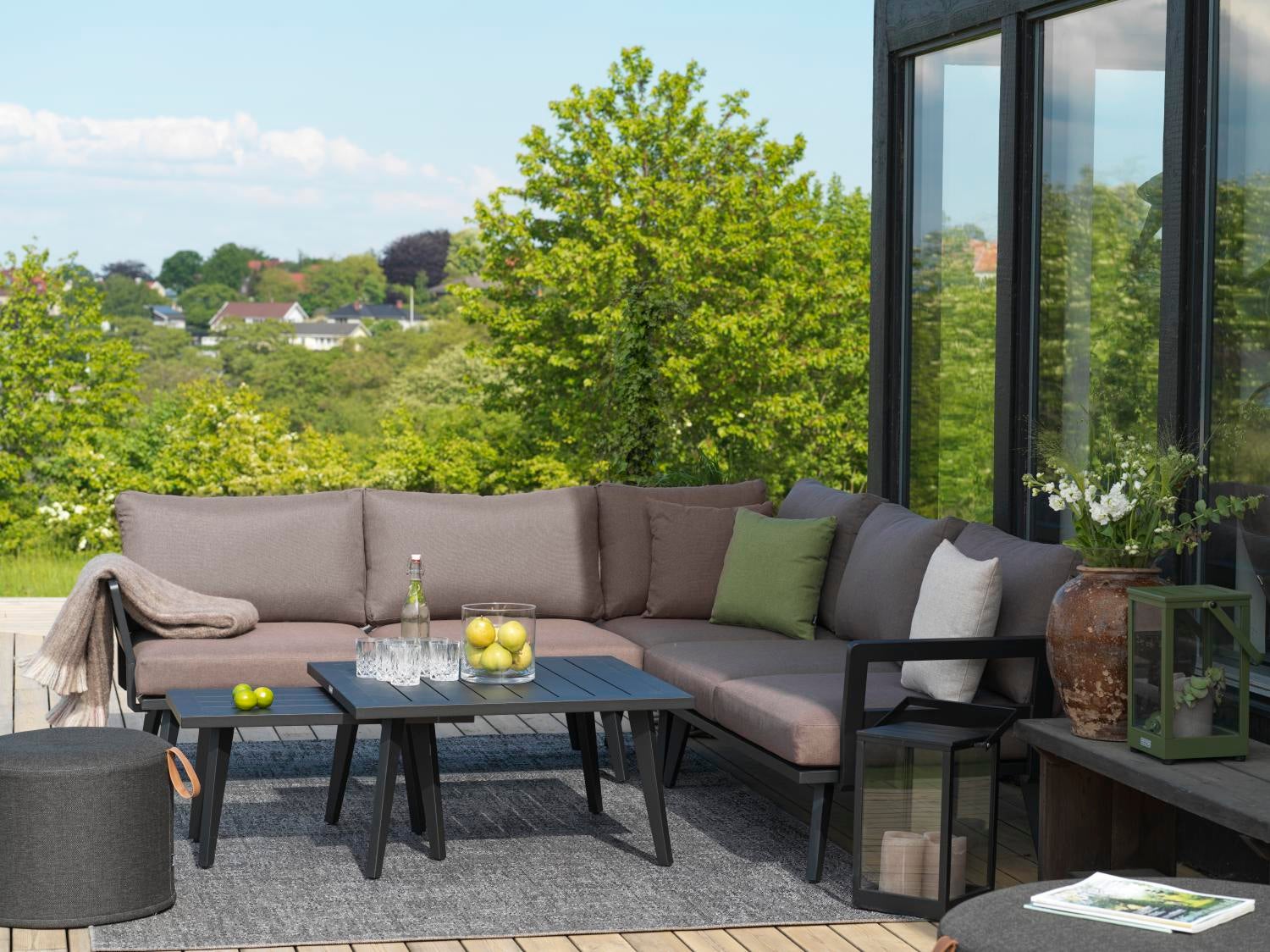 Villac Sitz Schwarz/Bistro brown