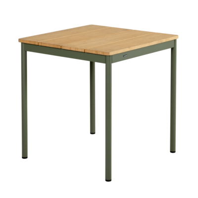 Nox Café-Tisch Nordic Green/Bamboo