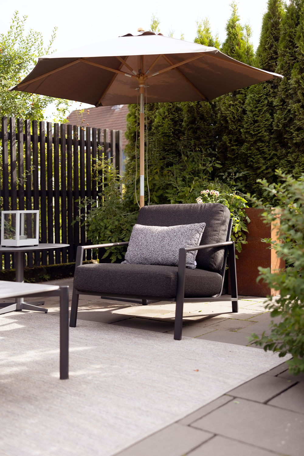 Lyra Sessel Schwarz/Teddy Black