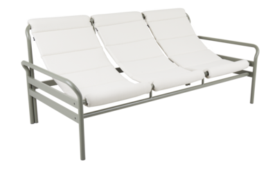 Sling 3-Sitzer Sofa Nordic Green/Vanilla White