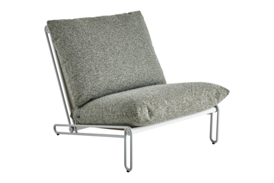 Blixt Loungesessel Light Grey/Teddy Verde