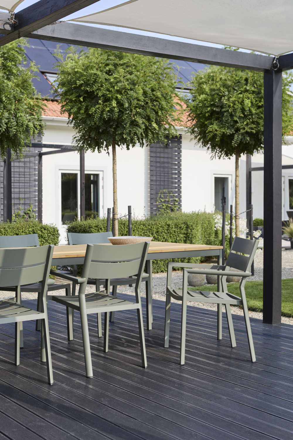 Nox Esstisch Nordic Green/Bamboo