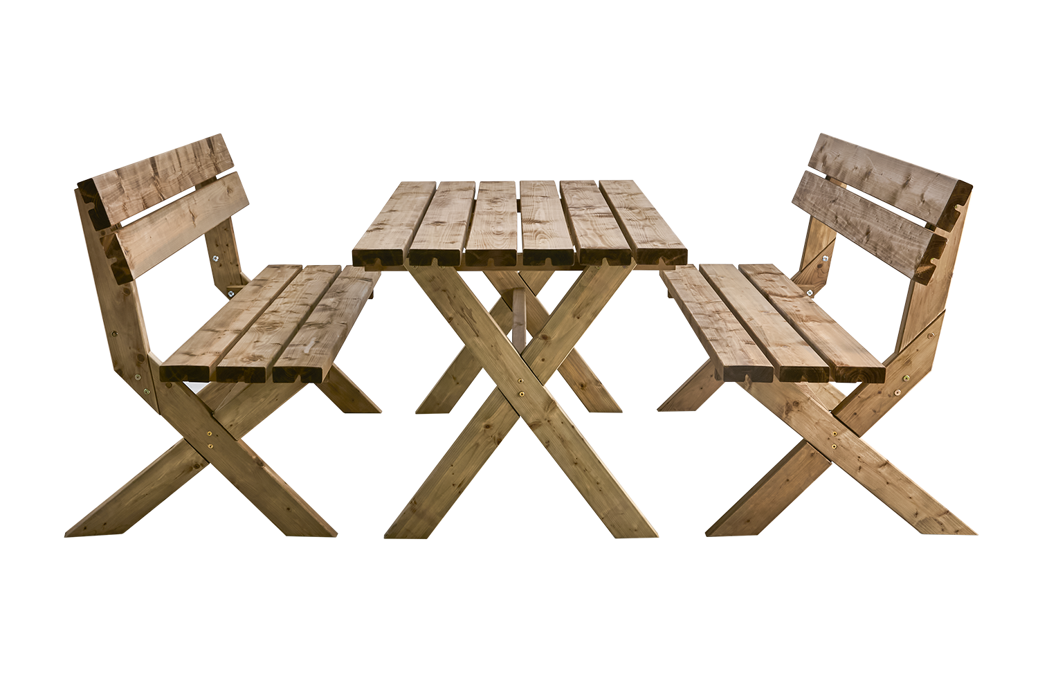 Tallbacken Set Braun