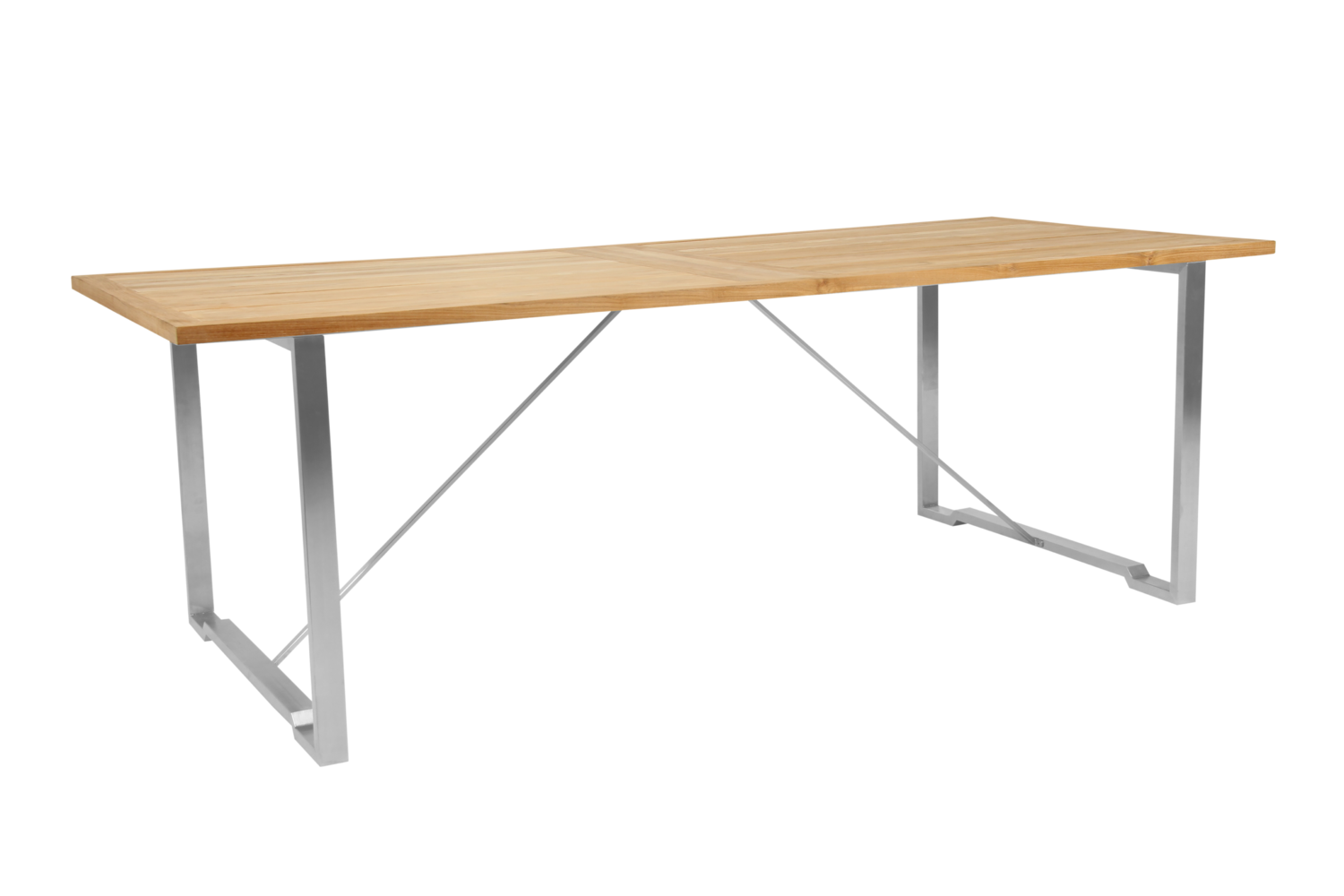 Gotland Esstisch Silver/teak
