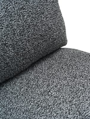 Blixt Loungesessel Schwarz/Teddy Ant