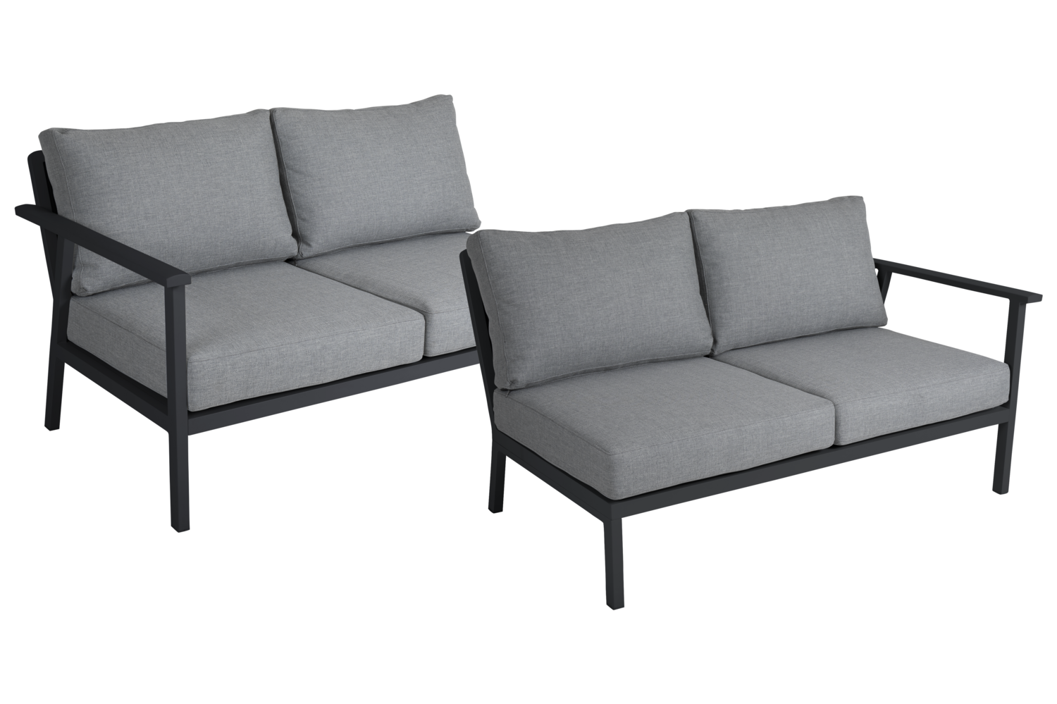 Samvaro Low Abschluss Antrazit/Pearl grey