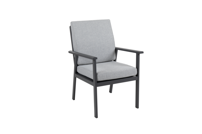 Samvaro Diningsessel Antrazit/Pearl grey