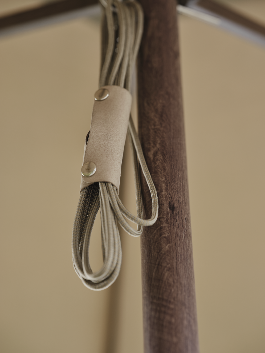 Paliano Sonnenschirm Braun/beige