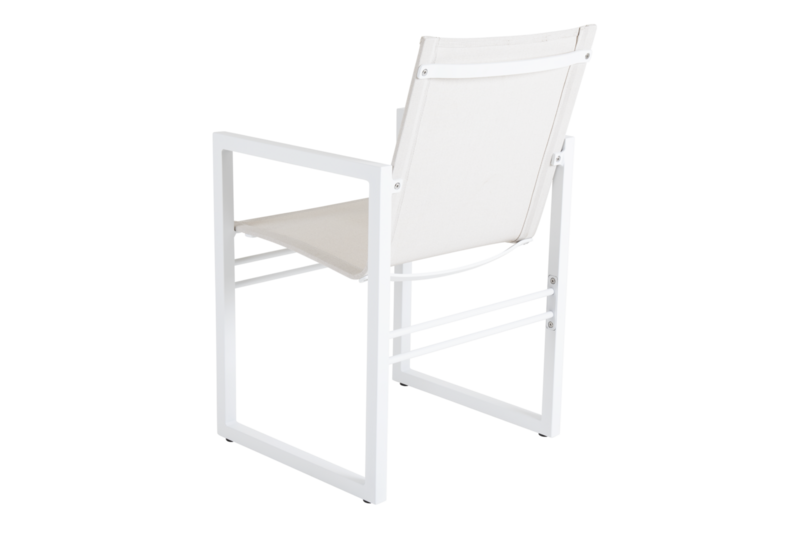 Vevi Diningstuhl White_Offwhite