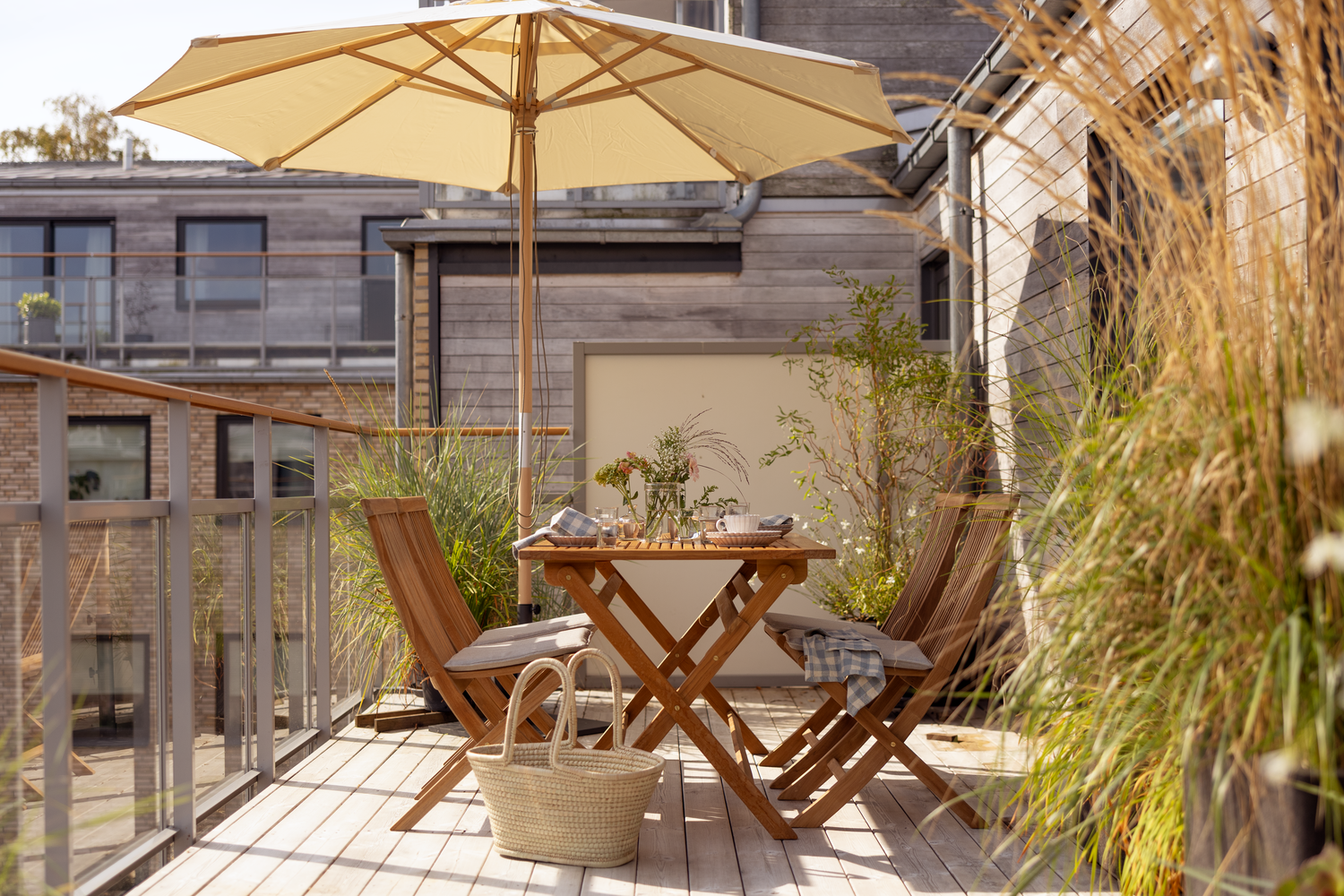 Reggio Sonnenschirm Natur