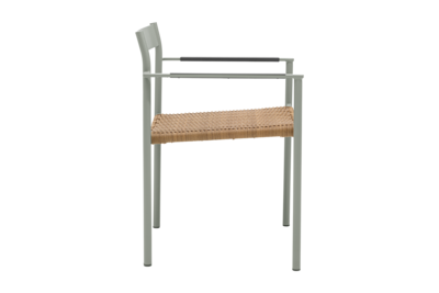 DK Diningstuhl Light Grey/Natur