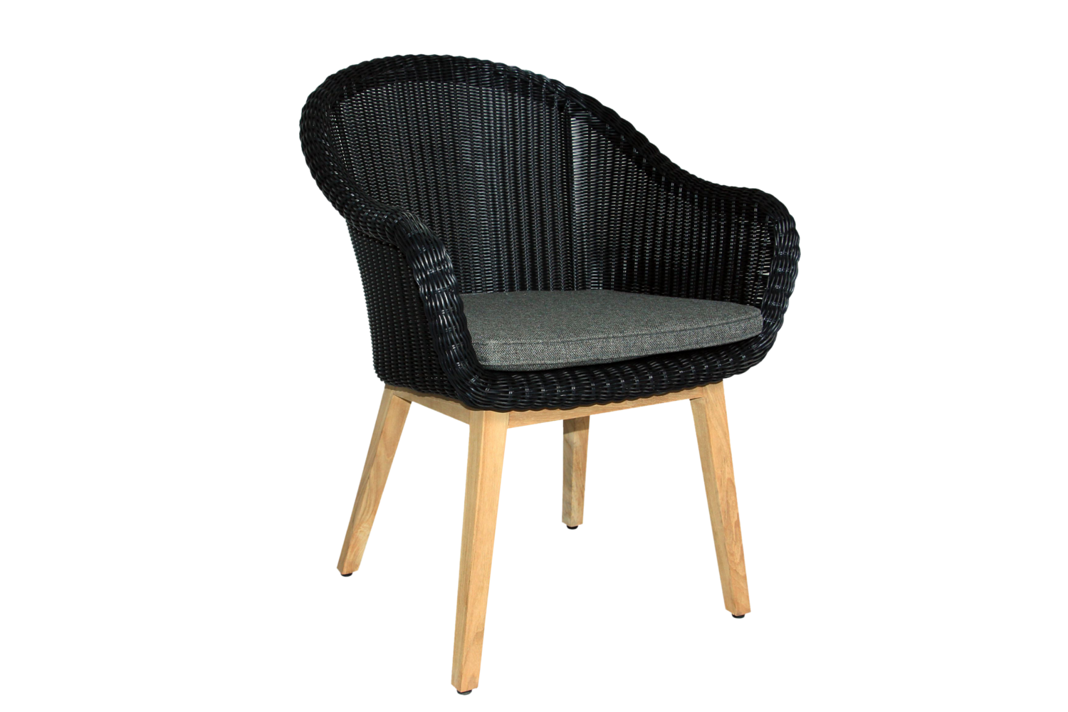 Beverly Diningsessel Schwarz/grau