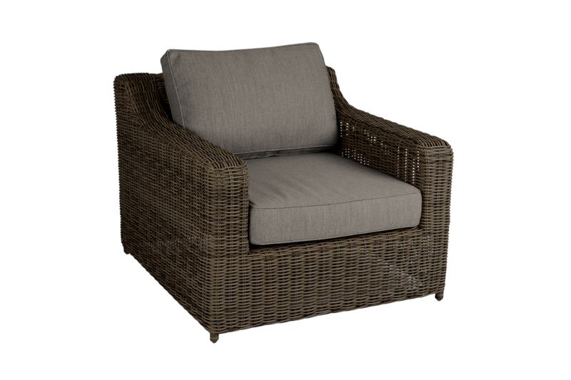 Glendon Sessel Dark Brown/Soft Moose