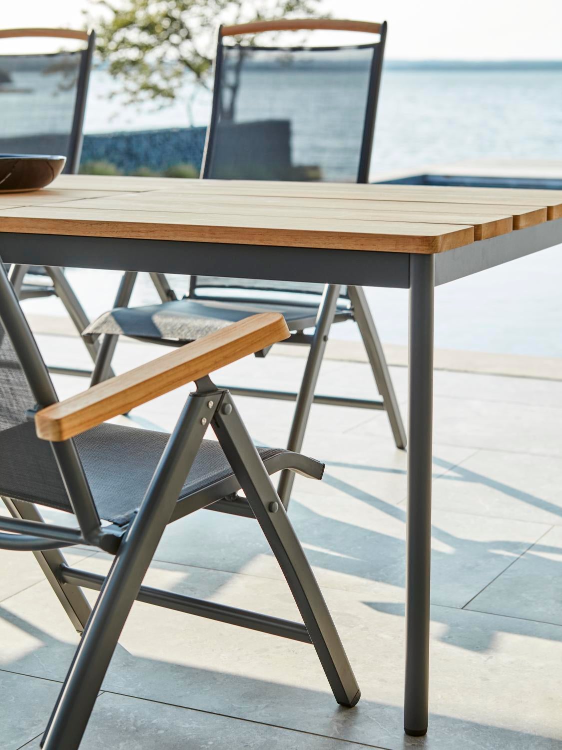 Andy Positionsstuhl Antrazit/Antrazit