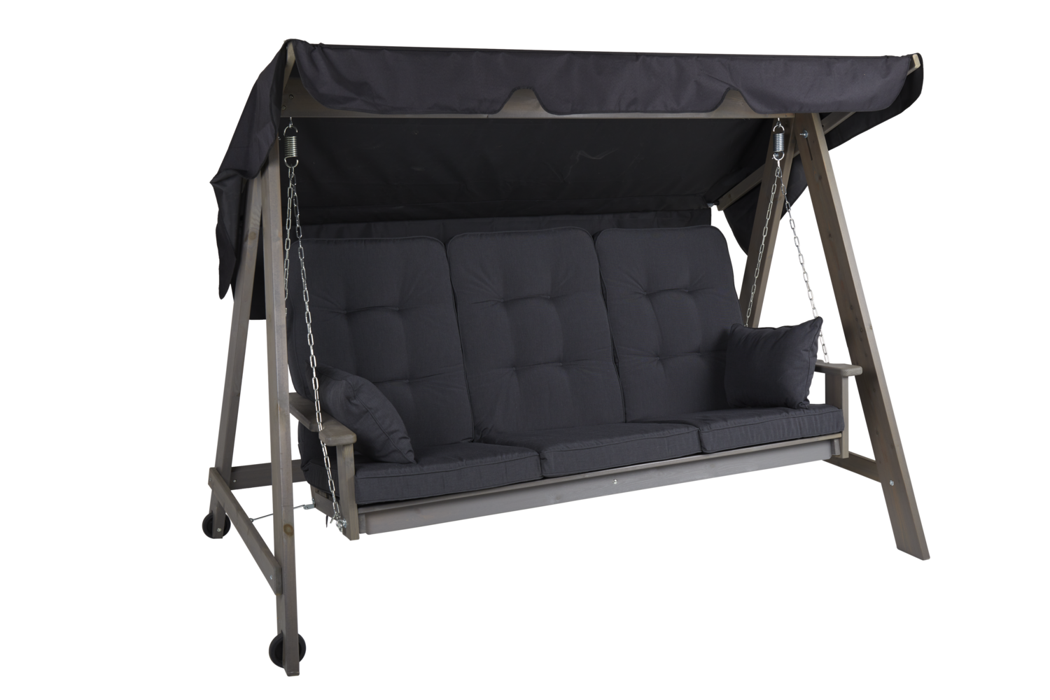 Iduna Polsterset Schaukel Antrazit