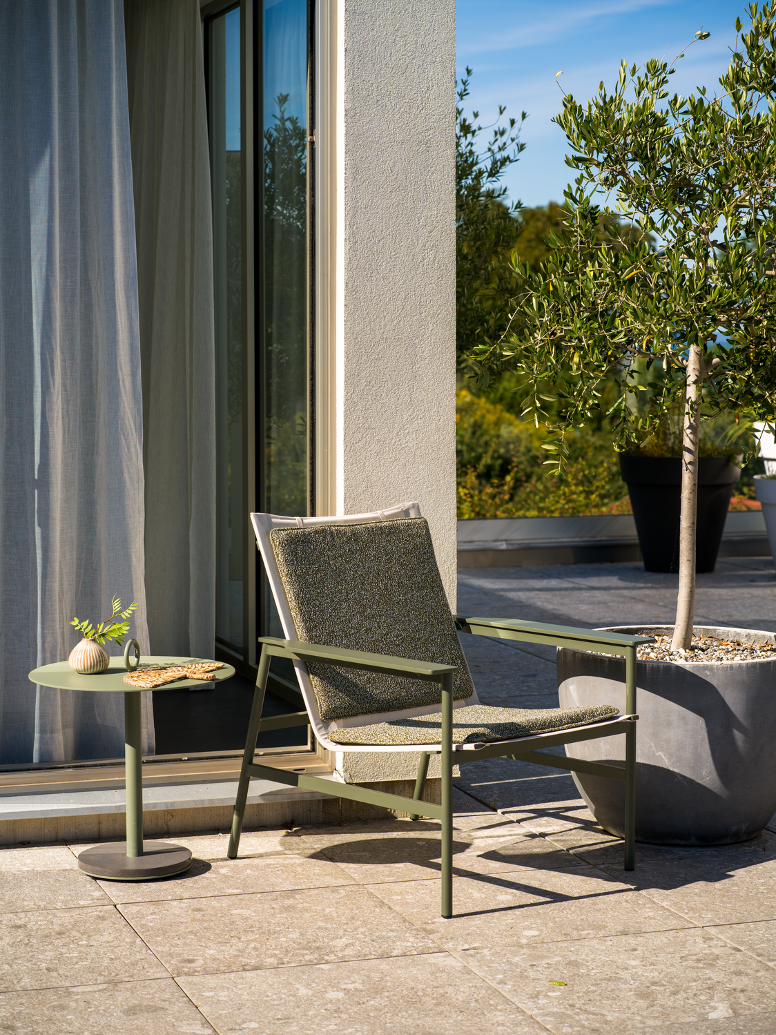 Soro Loungesessel Nordic Green/Teddy Verde