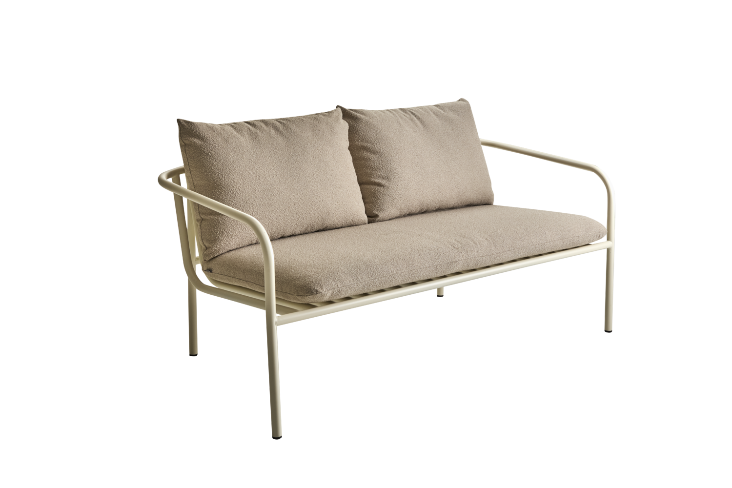 Bendt 2-Sitzer Sofa Pearl White/Teddy Beige
