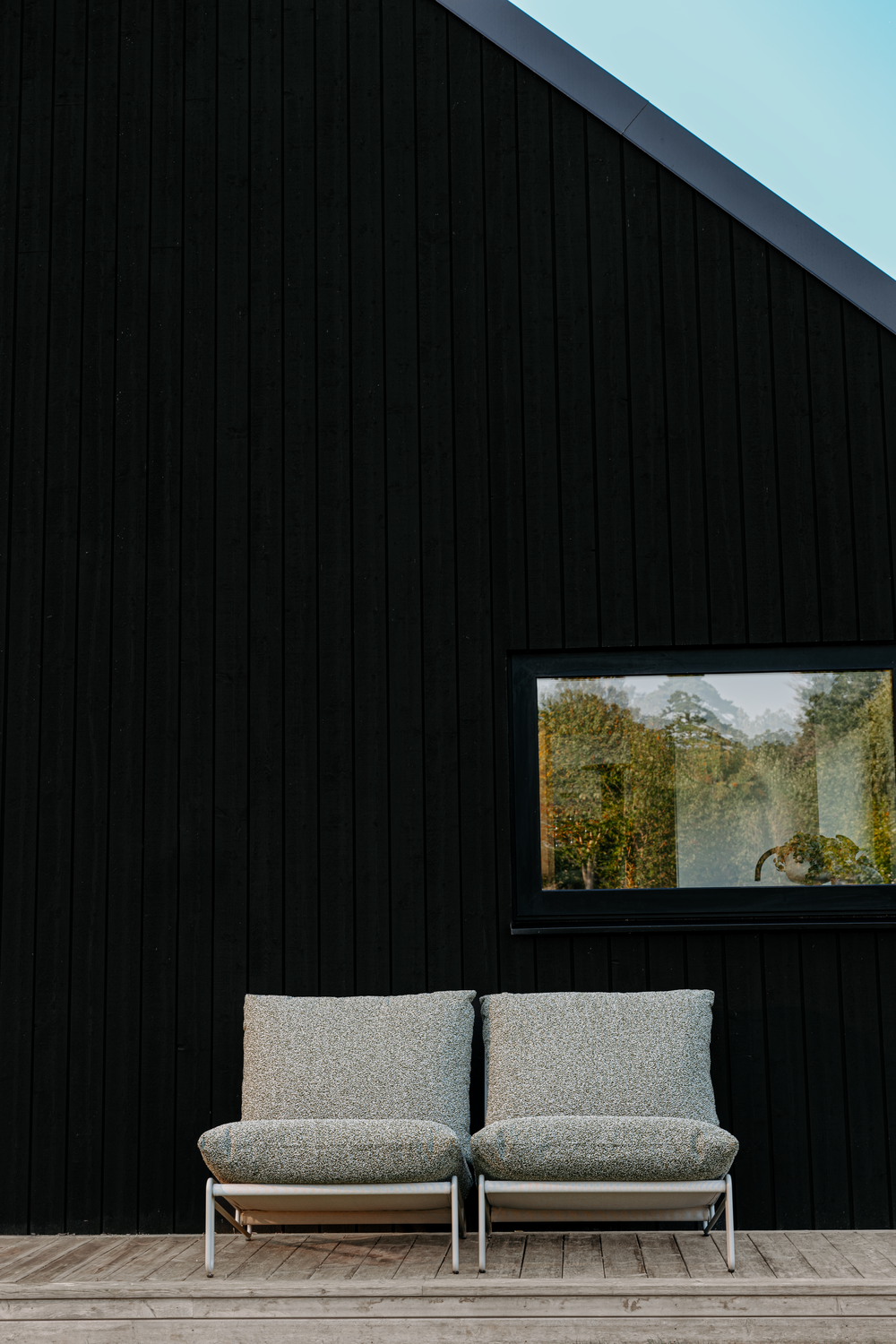 Blixt Loungesessel Light Grey/Teddy Verde