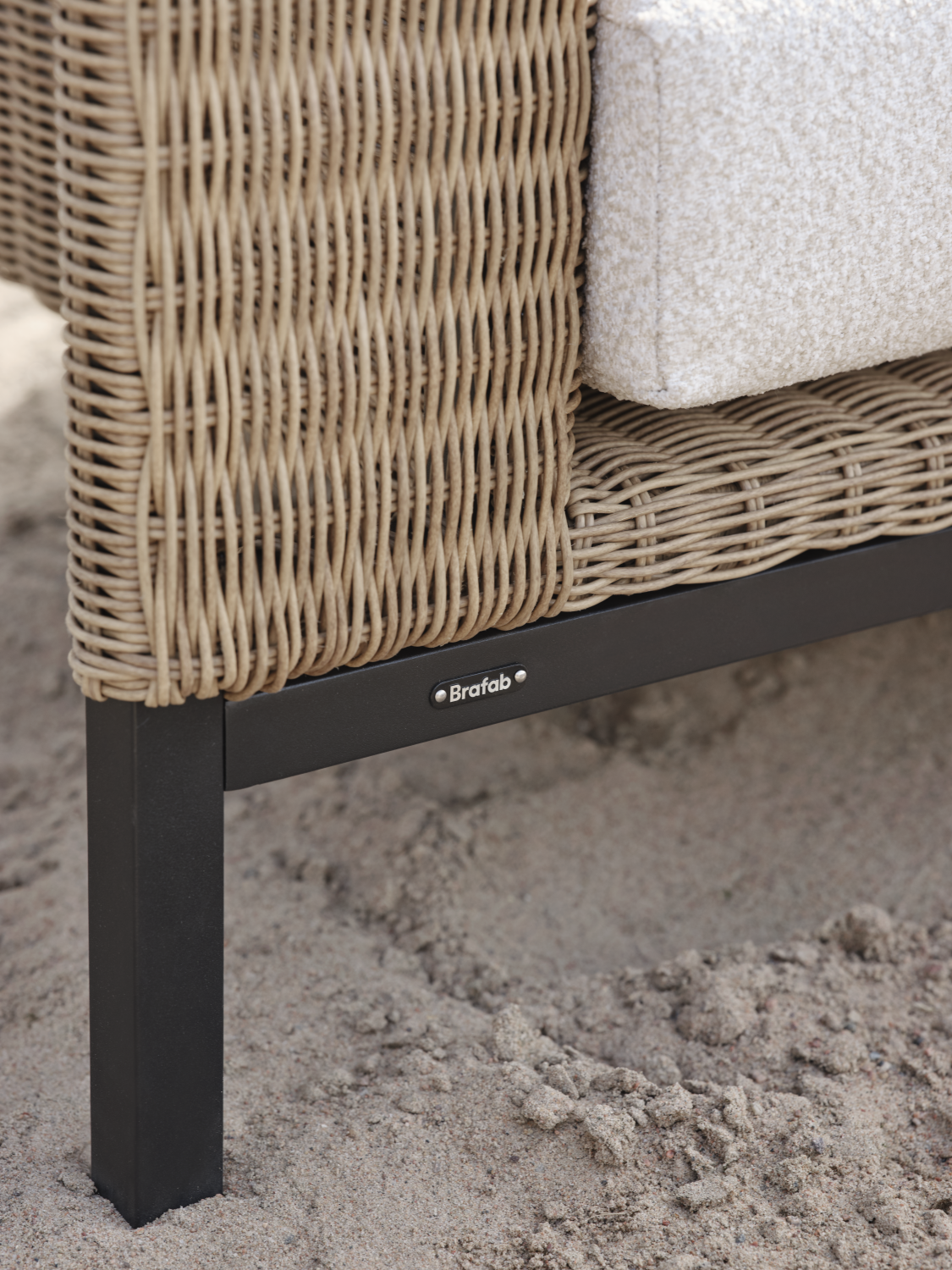 Shell Sessel Rustik/Teddy Rice