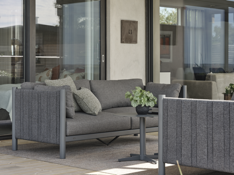 Brad 2,5-Sitzer Sofa Antrazit/Charcoal Grey