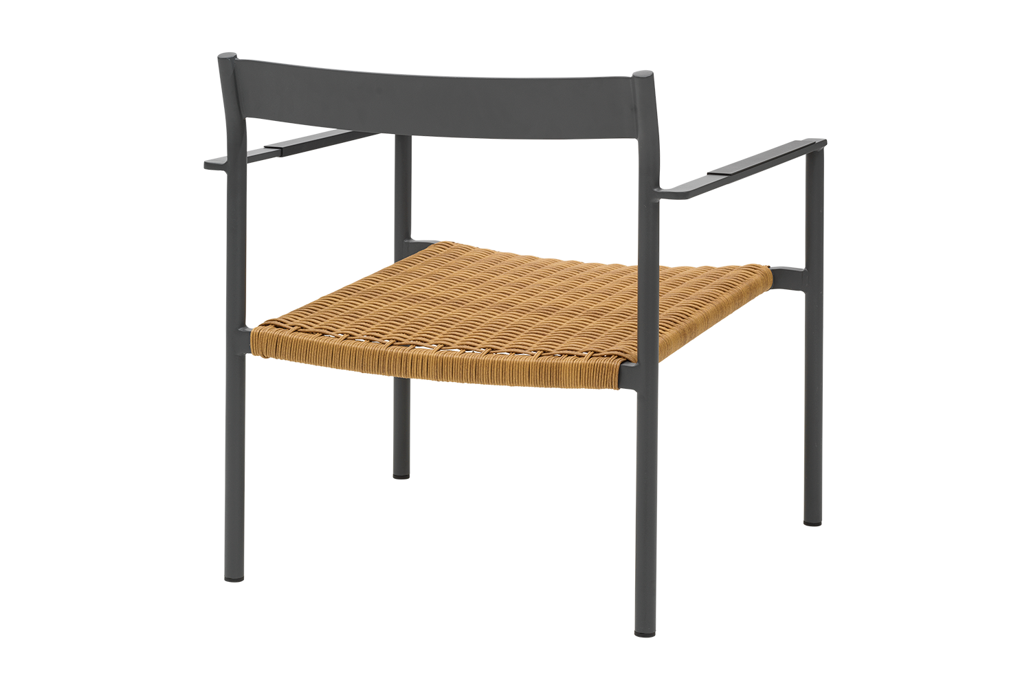 DK Loungesessel Antrazit/Natur