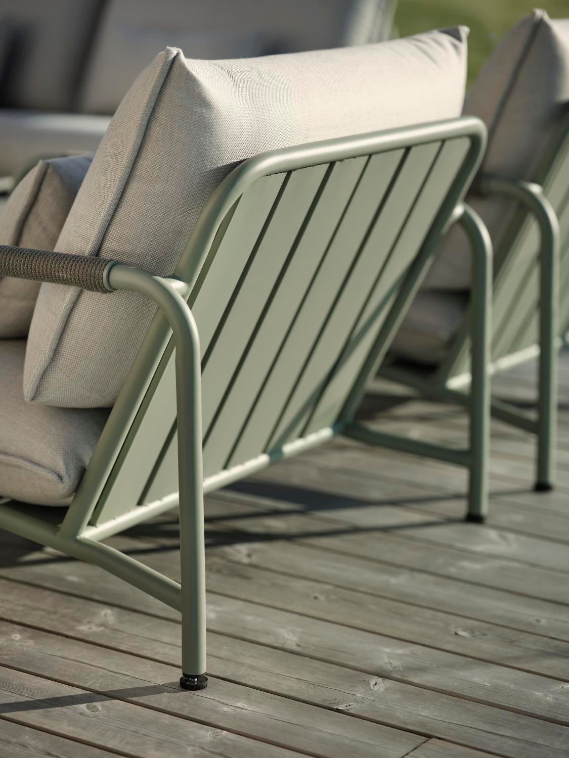 Lerberget Sessel Dusty Green/ash