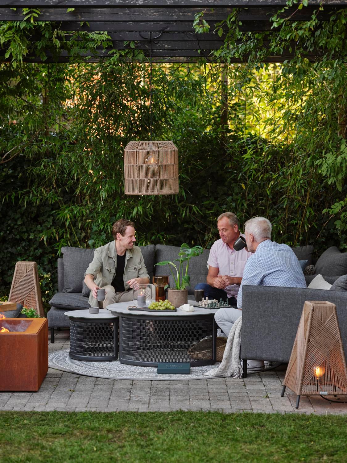 Callisto Rückenkissen  Schwarz/Onyx