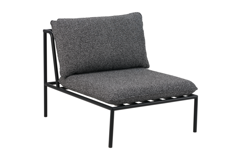 Collier Mitte Schwarz/Teddy Ant