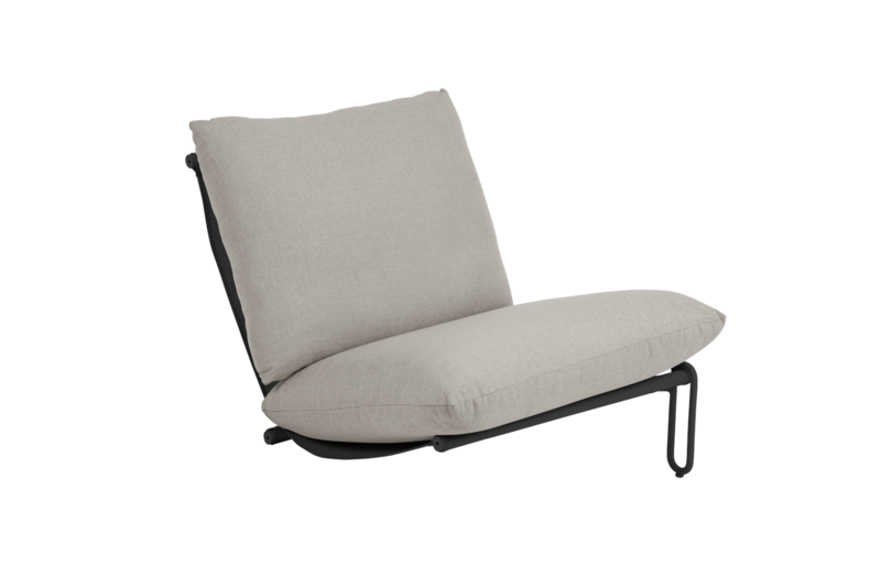 Blixt Sitz Schwarz/Cley beige