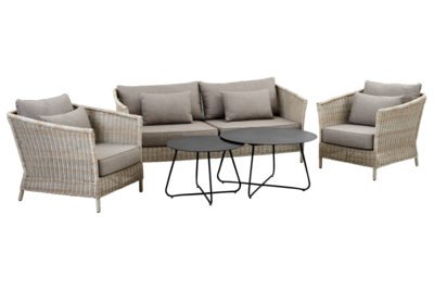 Aster 3-Sitzer Sofa Beige/beige