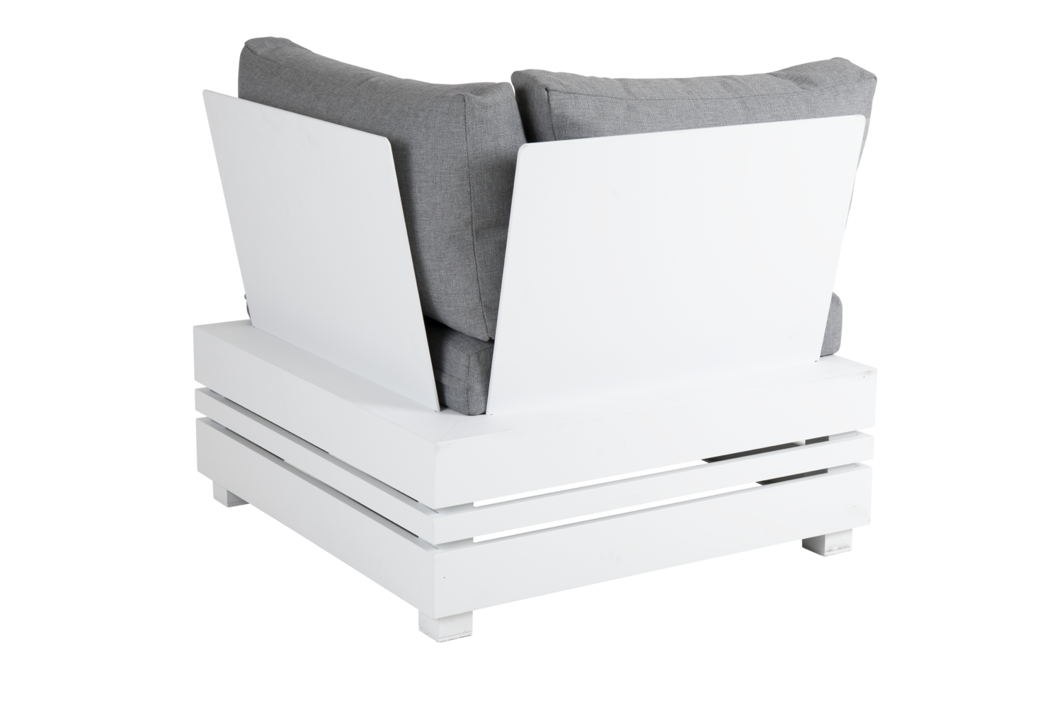 Ambon Ecke Weiß/Pearl grey