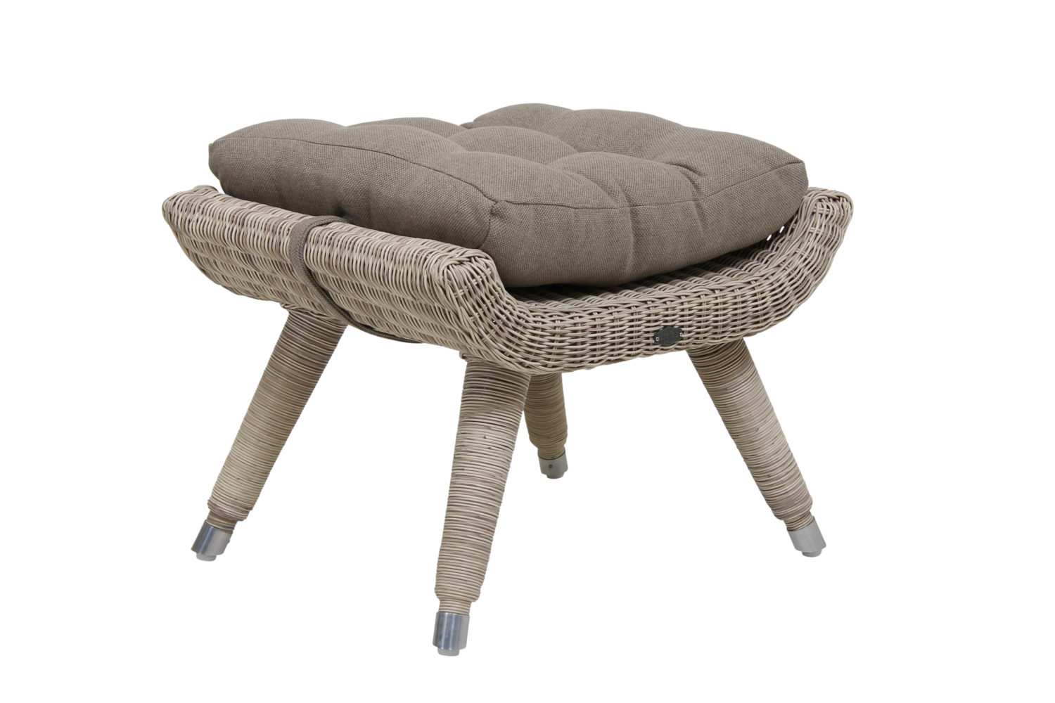 Silva Fußhocker Beige/beige