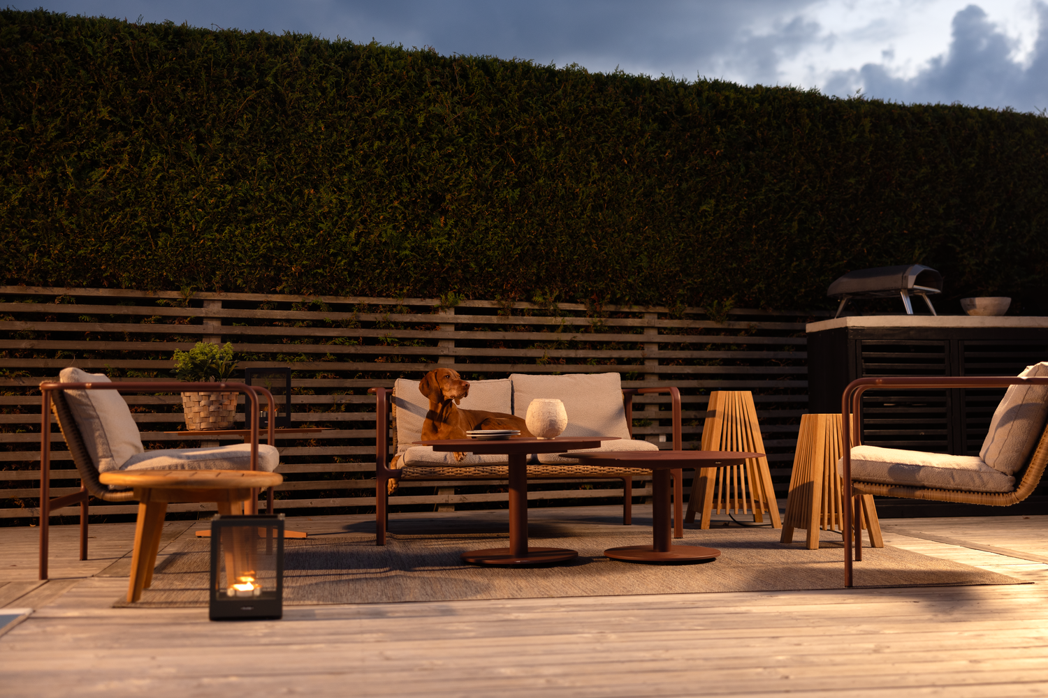 Belfort Laterne Schwarz