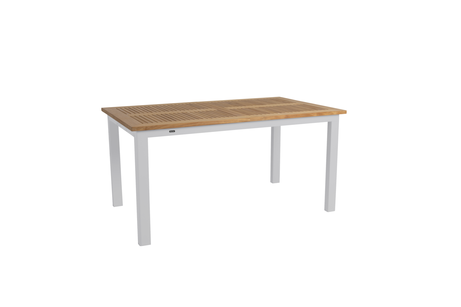 Lyon Esstisch Light Grey/Teak