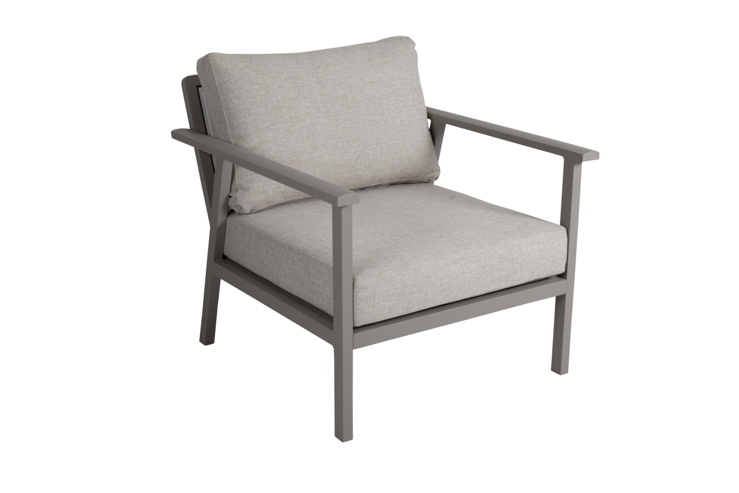 Samvaro Low Sessel Khaki/Sand