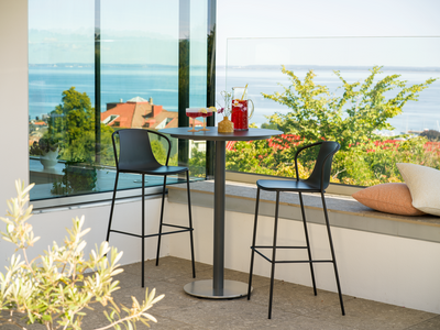 Kasia Barhocker Schwarz/shwarz