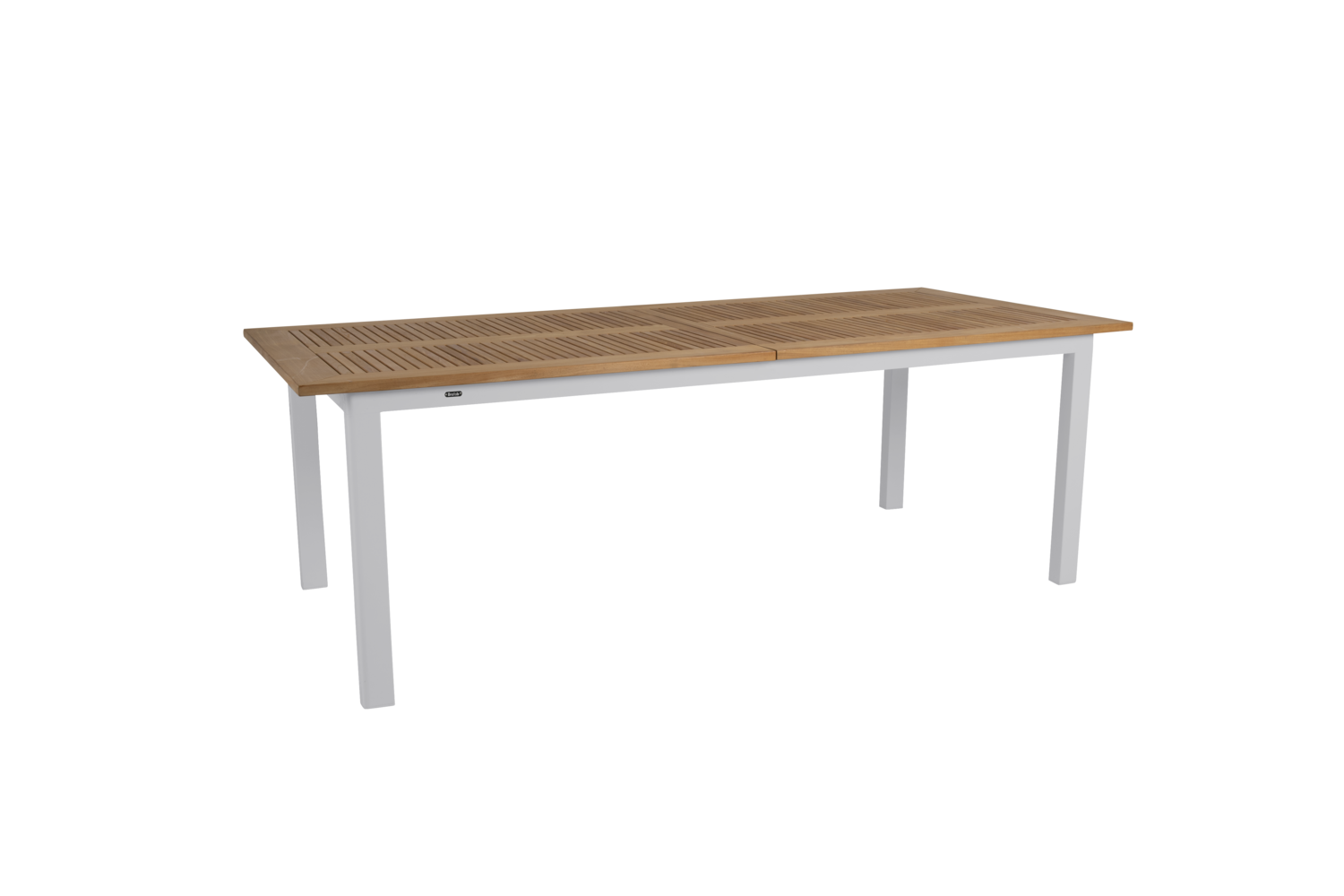 Lyon Esstisch Light Grey/Teak