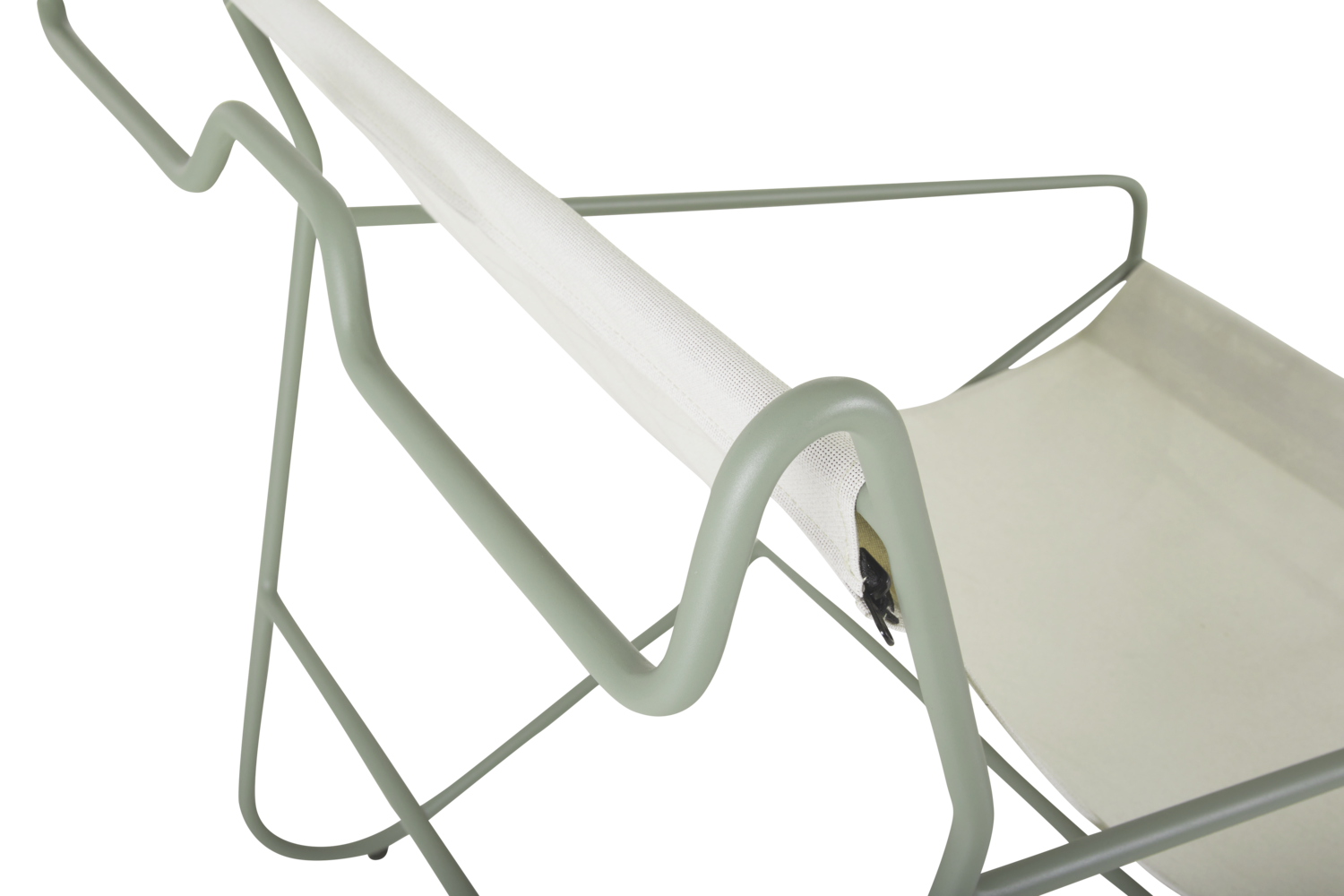 Poul Chair Loungesessel Dustygreen_Offwhite