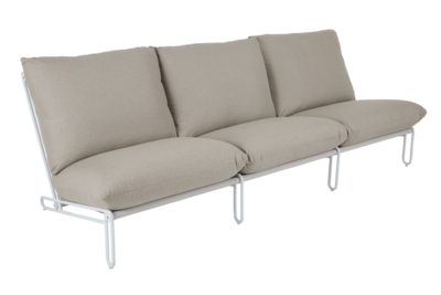 Blixt Loungesessel Weiß/Cley Beige