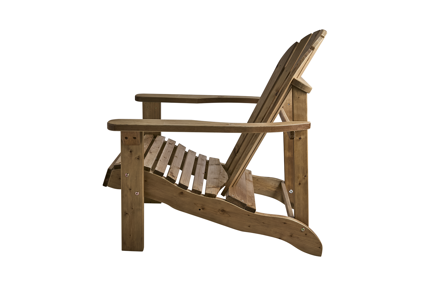 Skule Liegestuhl Braun